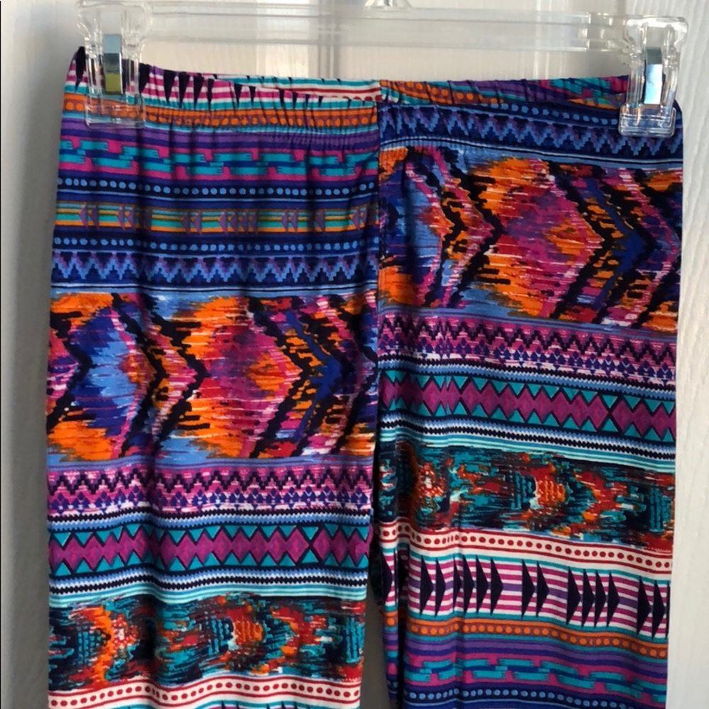 Blue & Purple pattern Leggings!!